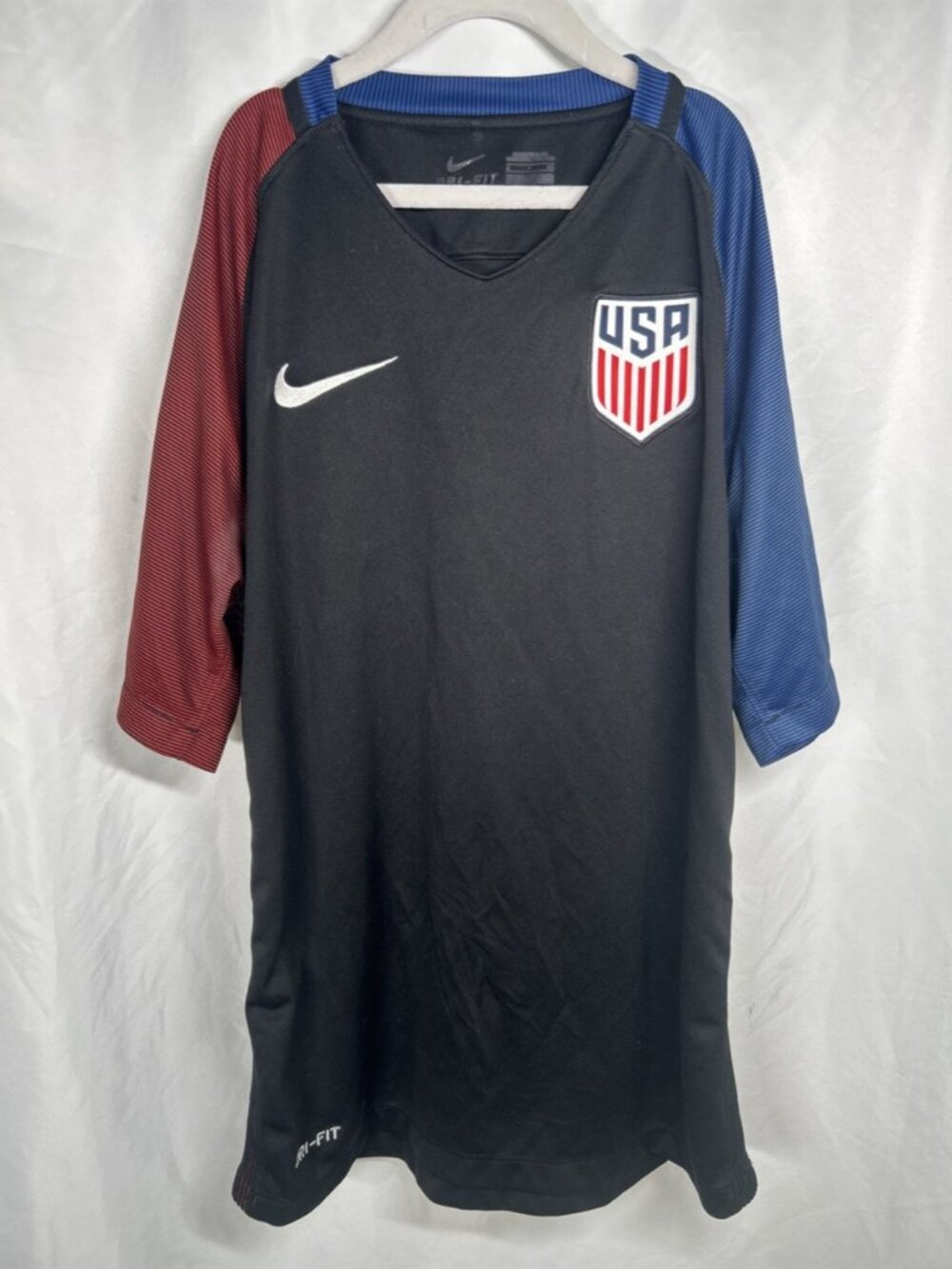 Nike Team USA 2016 Away Soccer Jersey Kit Men's Small Rio Olympics